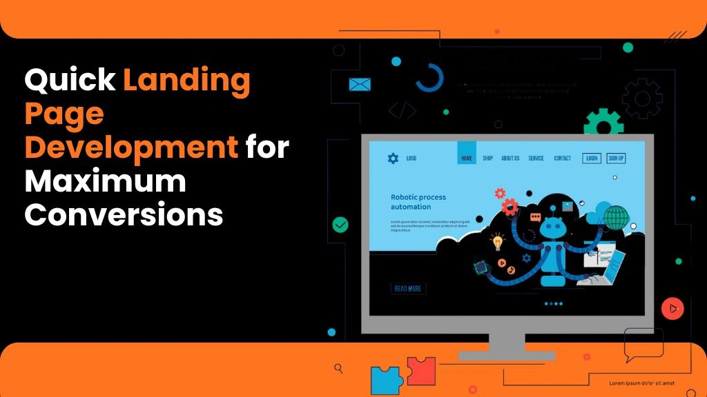 quick landing page for maximum conversions