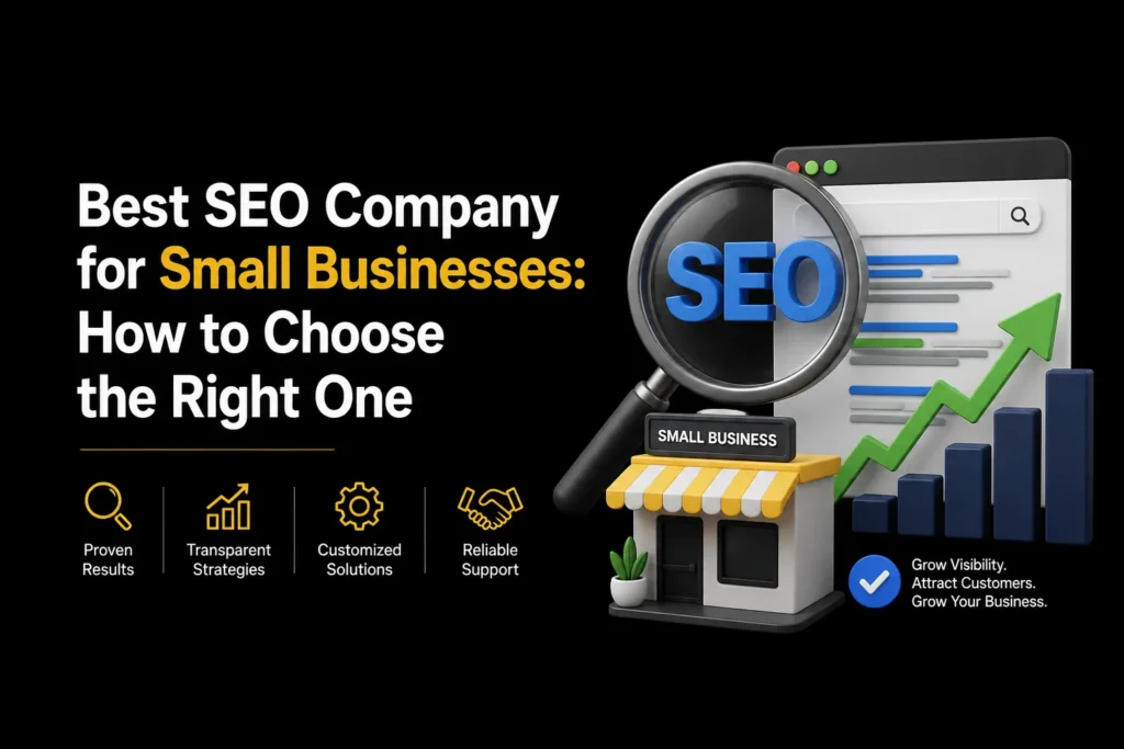 Best SEO company for small businesses with search optimization, transparent strategies, customized solutions, and organic growth