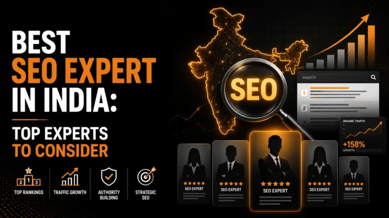 Best SEO expert in India helping businesses improve Google rankings, organic traffic, authority, and search strategy