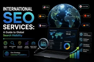 International SEO services for improving global search visibility with multilingual SEO, localization, hreflang, and international link building.