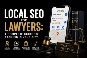 Local SEO for lawyers guide to ranking law firms in Google Maps and city search results