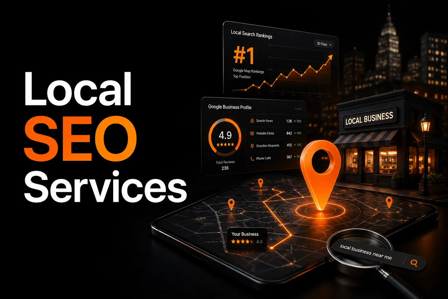 Become the clearest local choice when customers search