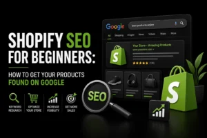 Shopify seo for beginners get products found on google