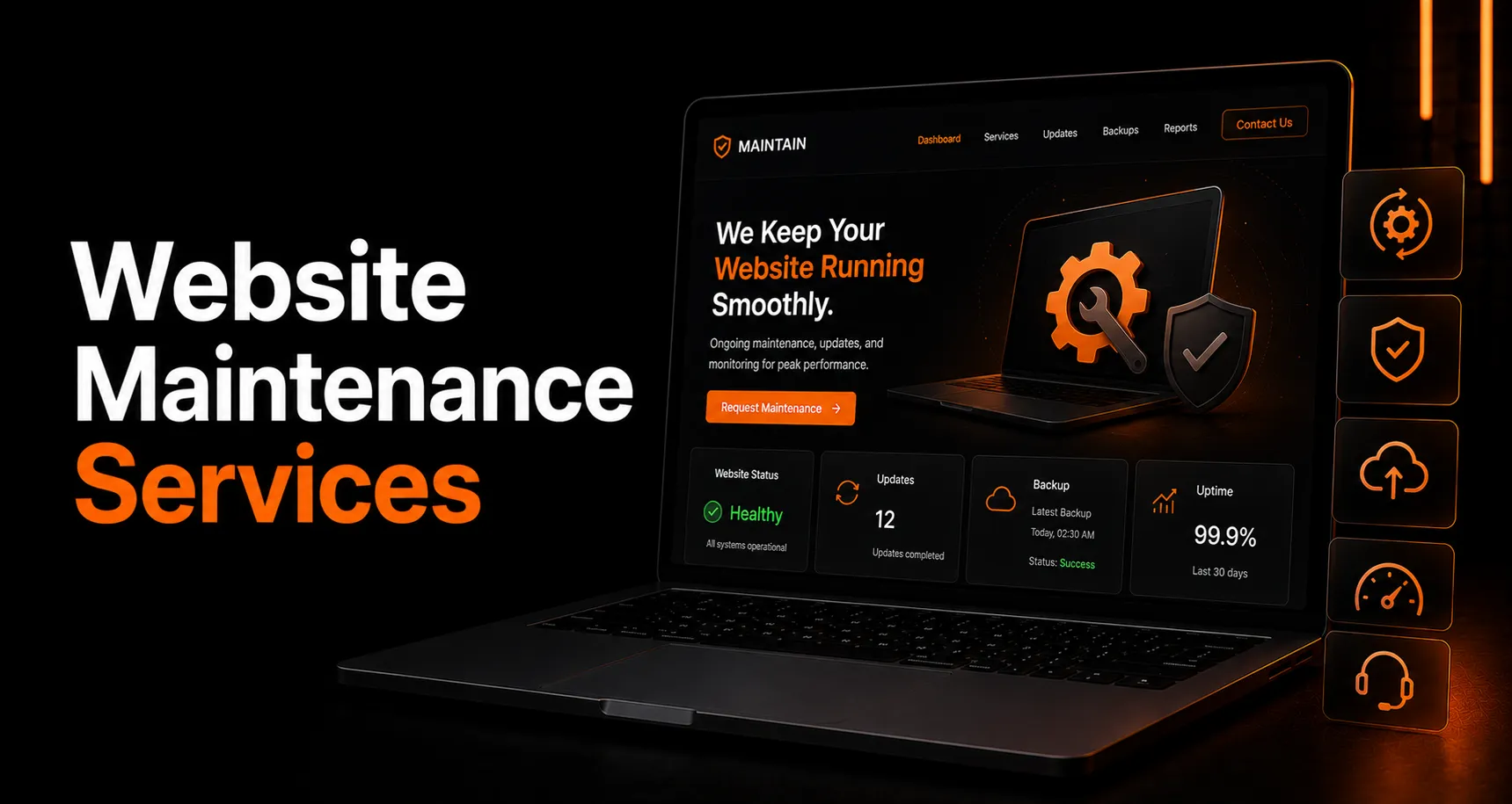 Keep your website fast, secure, and ready to perform
