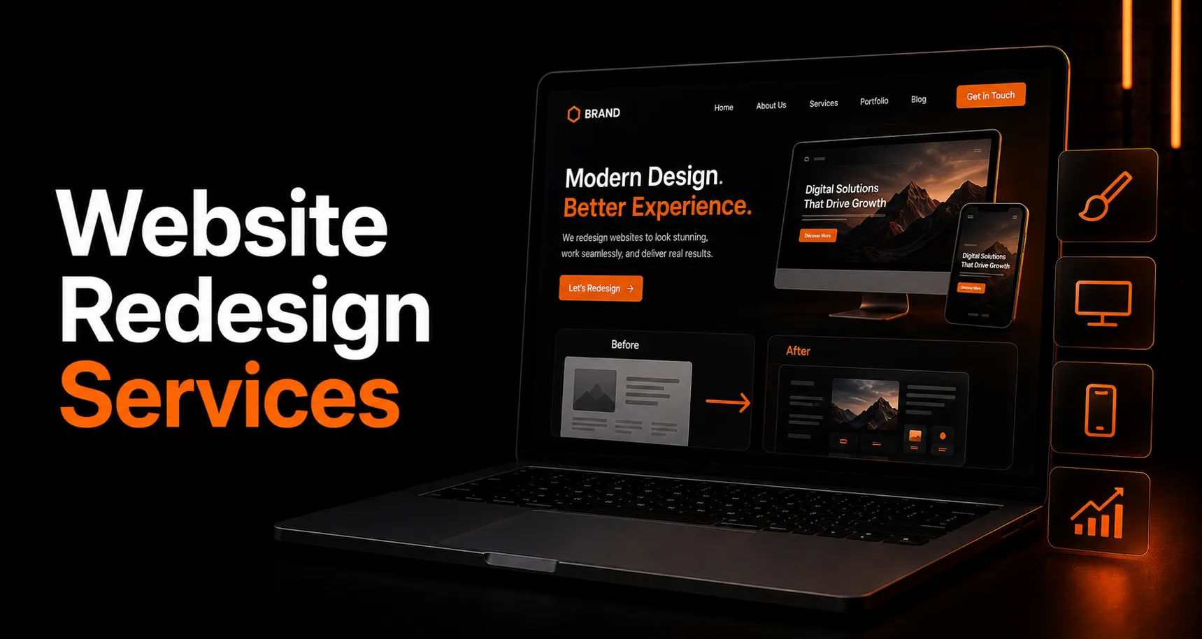 Redesign your website without discarding what already works