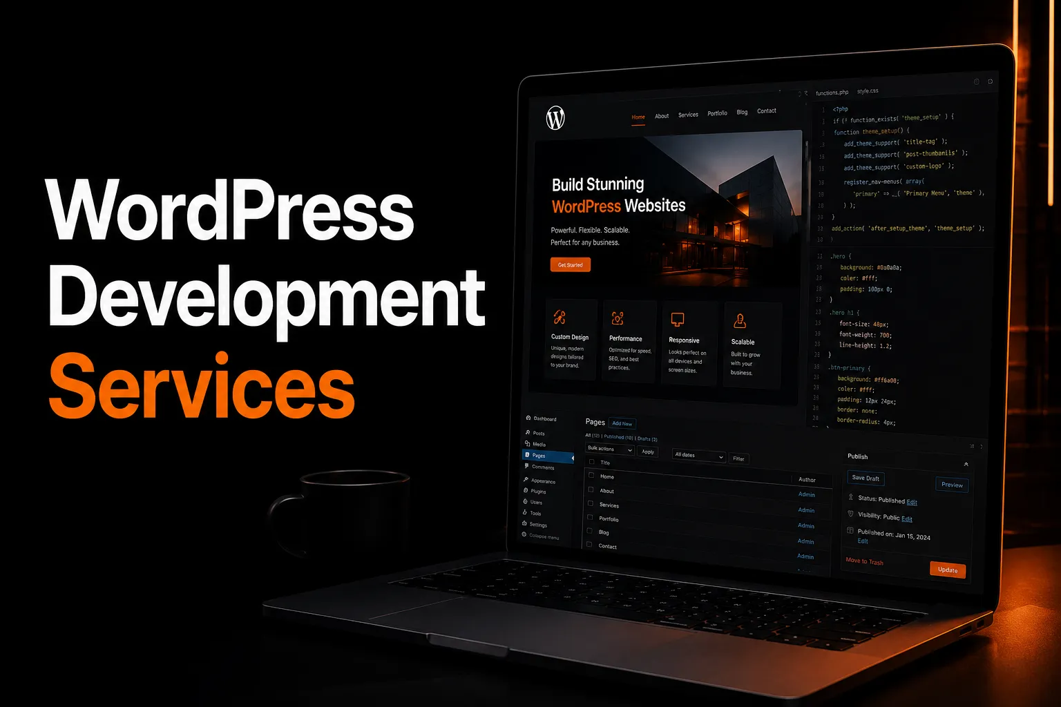 Build a WordPress site your team can actually operate