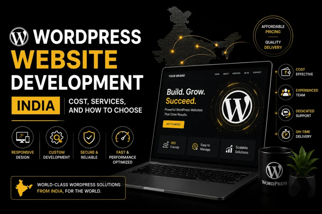 Wordpress website development india cost services guide