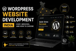 Wordpress website development india cost services guide