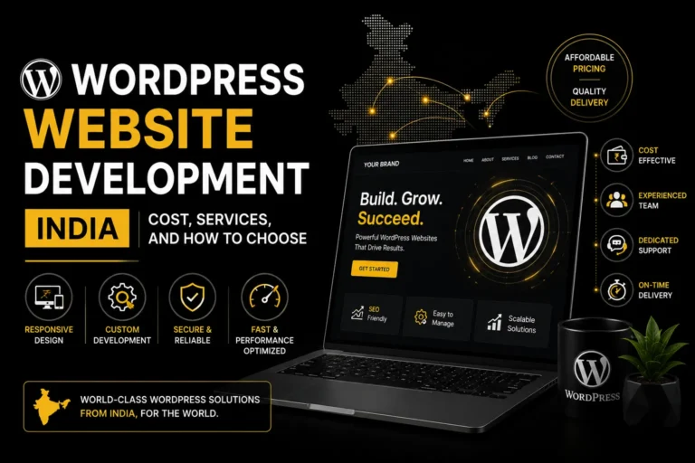 Wordpress website development india cost services guide