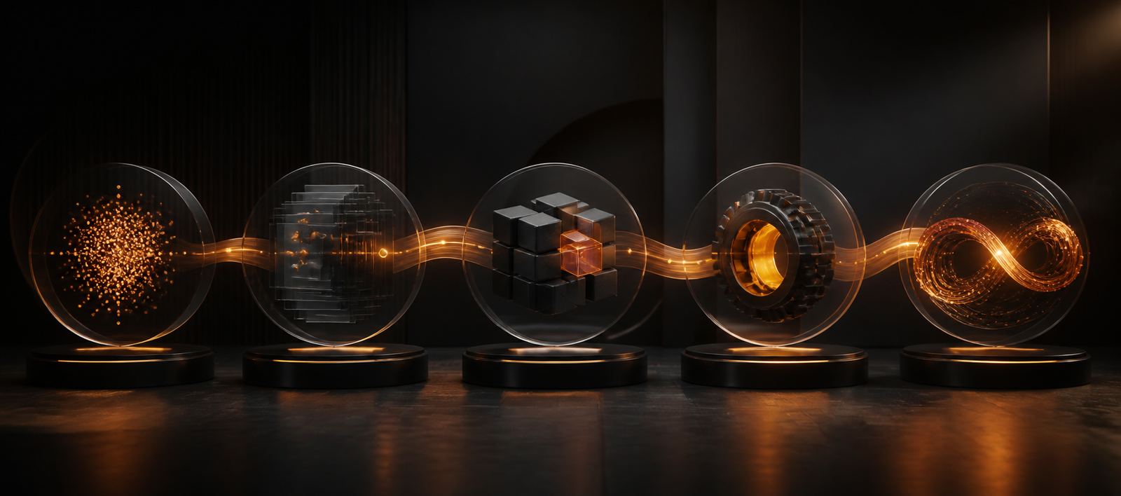 From evidence to production through a clear delivery rhythm